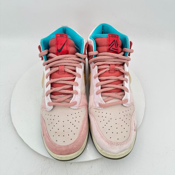 Nike Dunk X Social Status Mid Men Size 10 DJ1173-600 Strawberry Milk Shoes - Picture 3 of 11